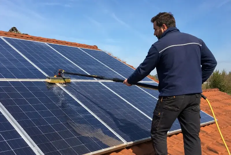 Nettoyage et entretien de panneaux solaires à Erquinghem-Lys